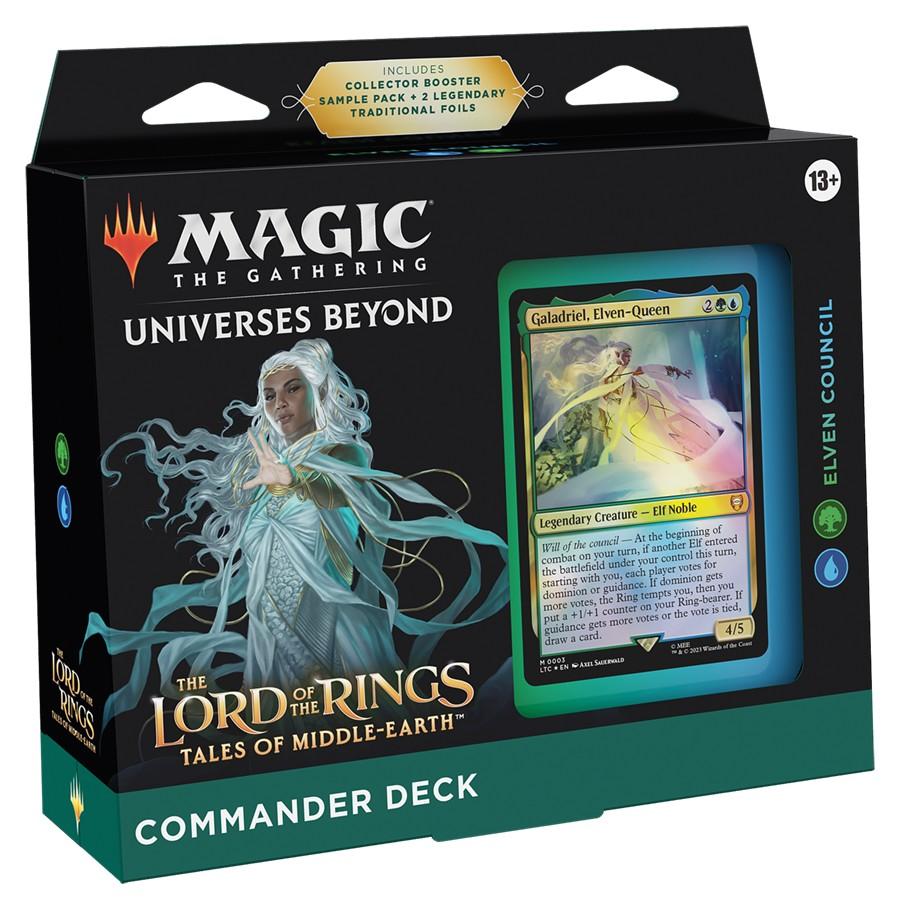 Wizards of the Coast Magic: The Gathering - Lord of the Rings: Tales of Middle-earth Commander Deck - Elven Council
