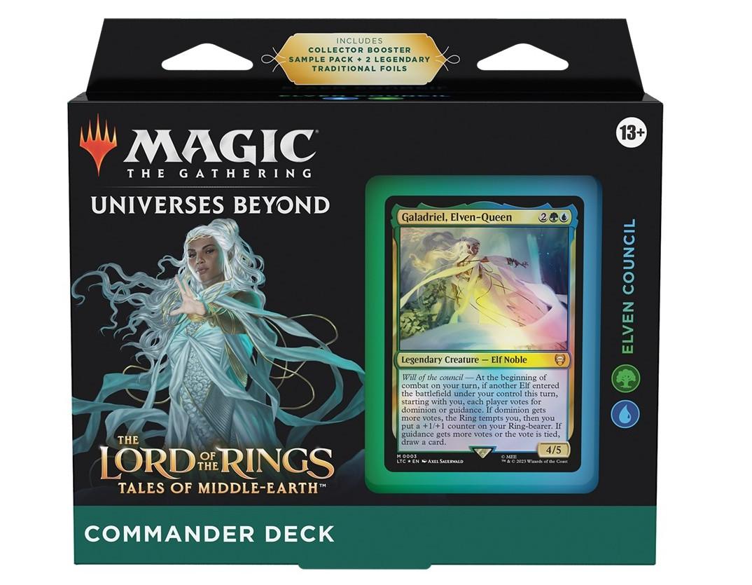 Wizards of the Coast Magic: The Gathering - Lord of the Rings: Tales of Middle-earth Commander Deck - Elven Council