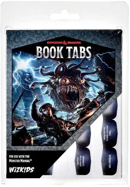 Wizkids D&D Book Tabs: 2024 Monster Manual
