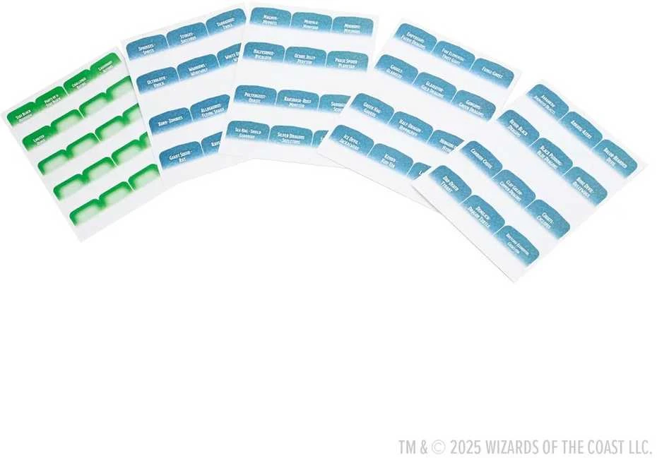 Wizkids D&D Book Tabs: 2024 Monster Manual