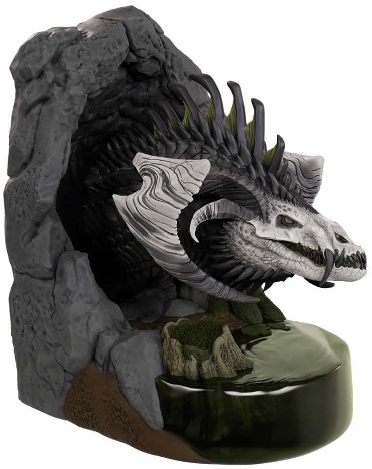 Wizkids D&D Bookends: Juodas Dragon