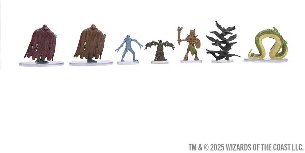 Wizkids D&D Icons of the Realms: Ghost Light Nudažytos Mystery Figūrėlės (1 vnt.)