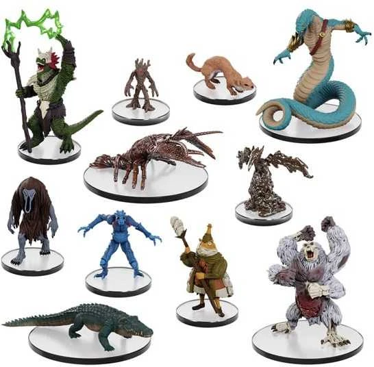 Wizkids D&D Icons of the Realms: Ghost Light Nudažytos Mystery Figūrėlės (1 vnt.)