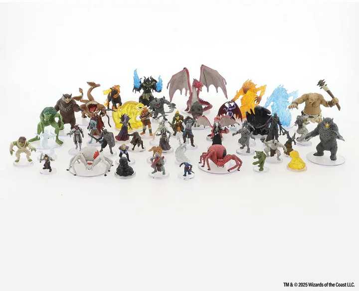 Wizkids D&D Icons of the Realms: Monster Manual Collection I mystery figūrėlės (1 vnt.)