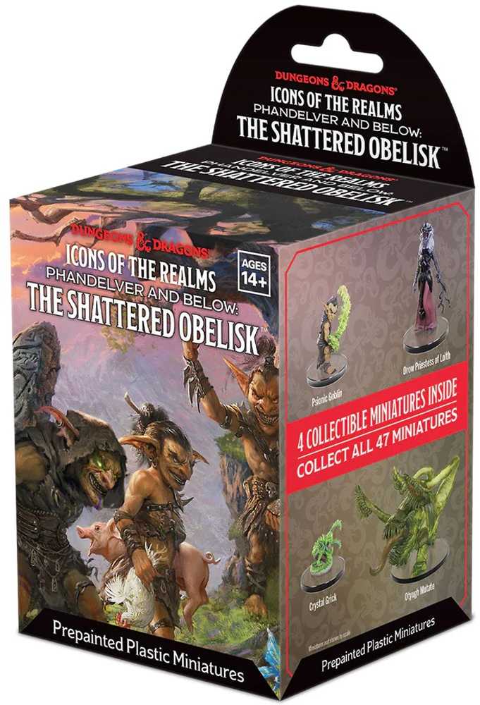Wizkids D&D Icons of the Realms: Phandelver and Below: The Shattered Obelisk Nudažytos Figūrėlės (1 vnt.)