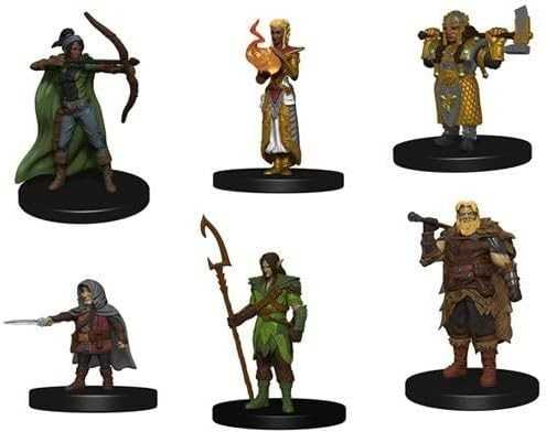 Wizkids Dungeons & Dragons Icons of the Realms Miniatures - Starter Set