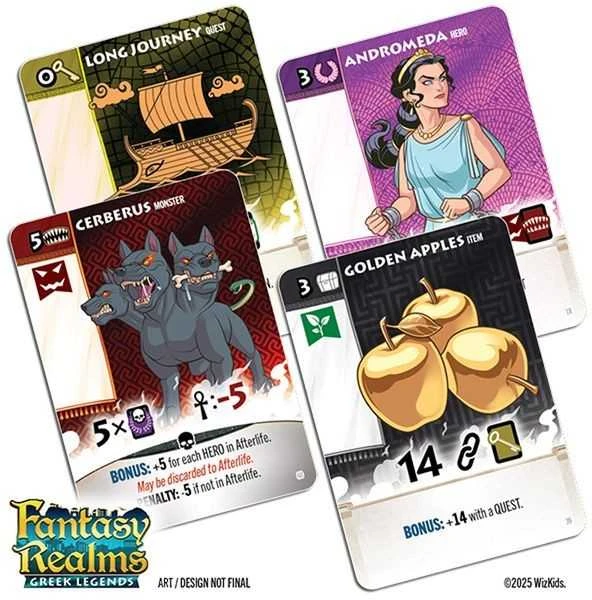 Wizkids Fantasy Realms: Greek Legends