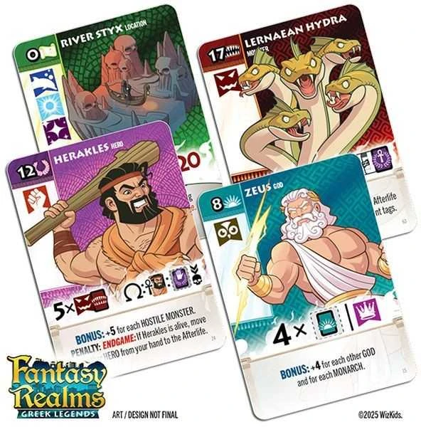Wizkids Fantasy Realms: Greek Legends
