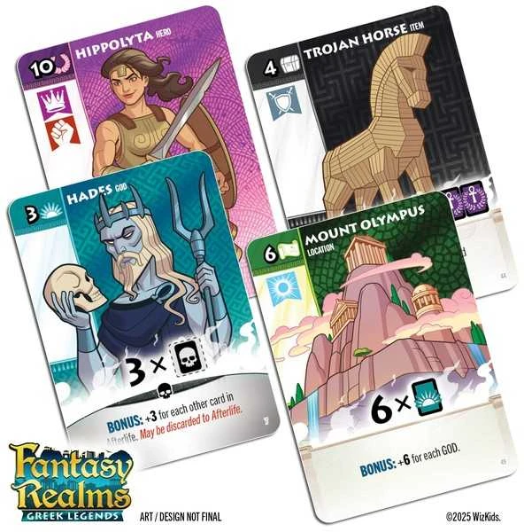 Wizkids Fantasy Realms: Greek Legends