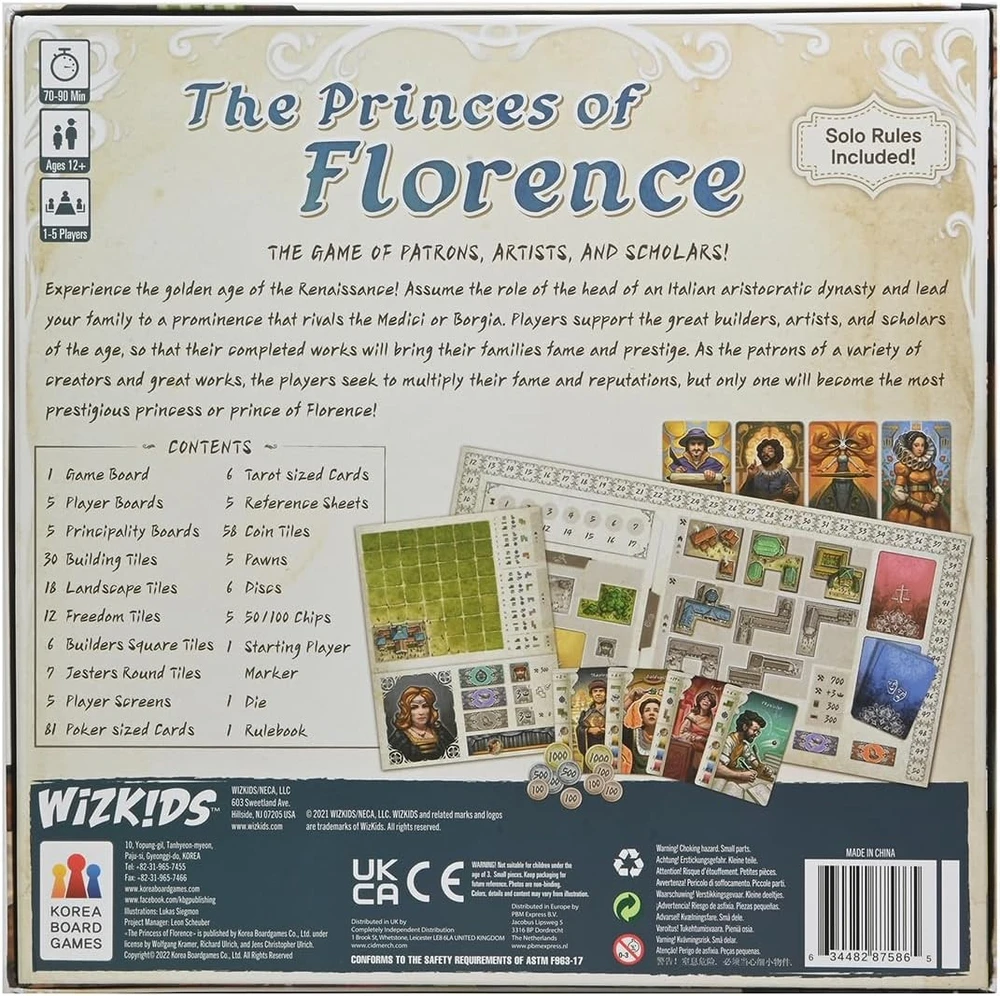Wizkids Princes of Florence