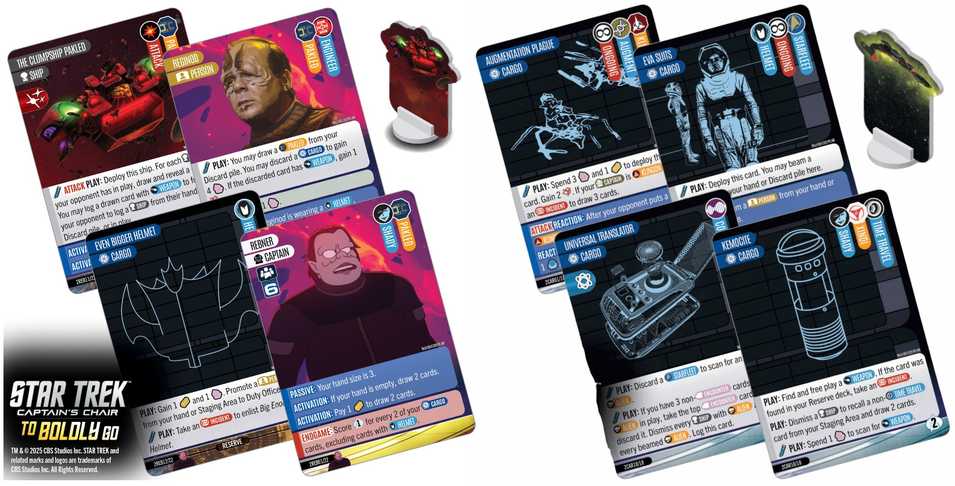 Wizkids Star Trek: Captain's Chair - To Boldly Go