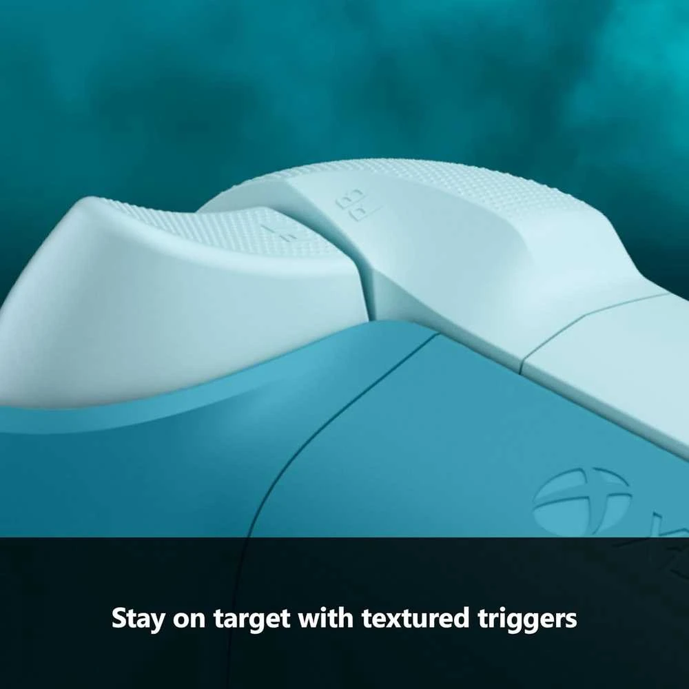 „Microsoft XBOX“ belaidis valdiklis – „Ice Breaker Special Edition Turquoise Bluetooth Gamepad“ (analoginis / skaitmeninis) „Android“, asmeniniams kompiuteriams, „XBOX One“, „XBOX Series S“, „XBOX Series X“, „iOS“