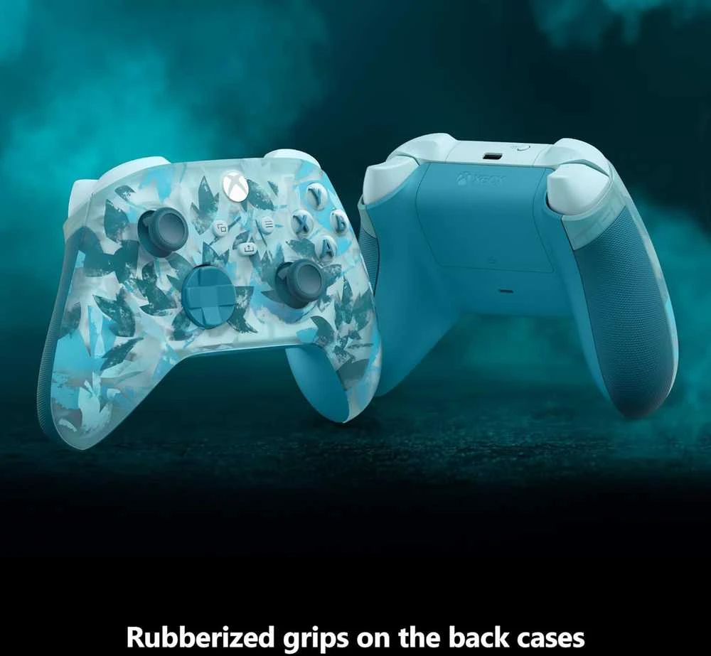 „Microsoft XBOX“ belaidis valdiklis – „Ice Breaker Special Edition Turquoise Bluetooth Gamepad“ (analoginis / skaitmeninis) „Android“, asmeniniams kompiuteriams, „XBOX One“, „XBOX Series S“, „XBOX Series X“, „iOS“