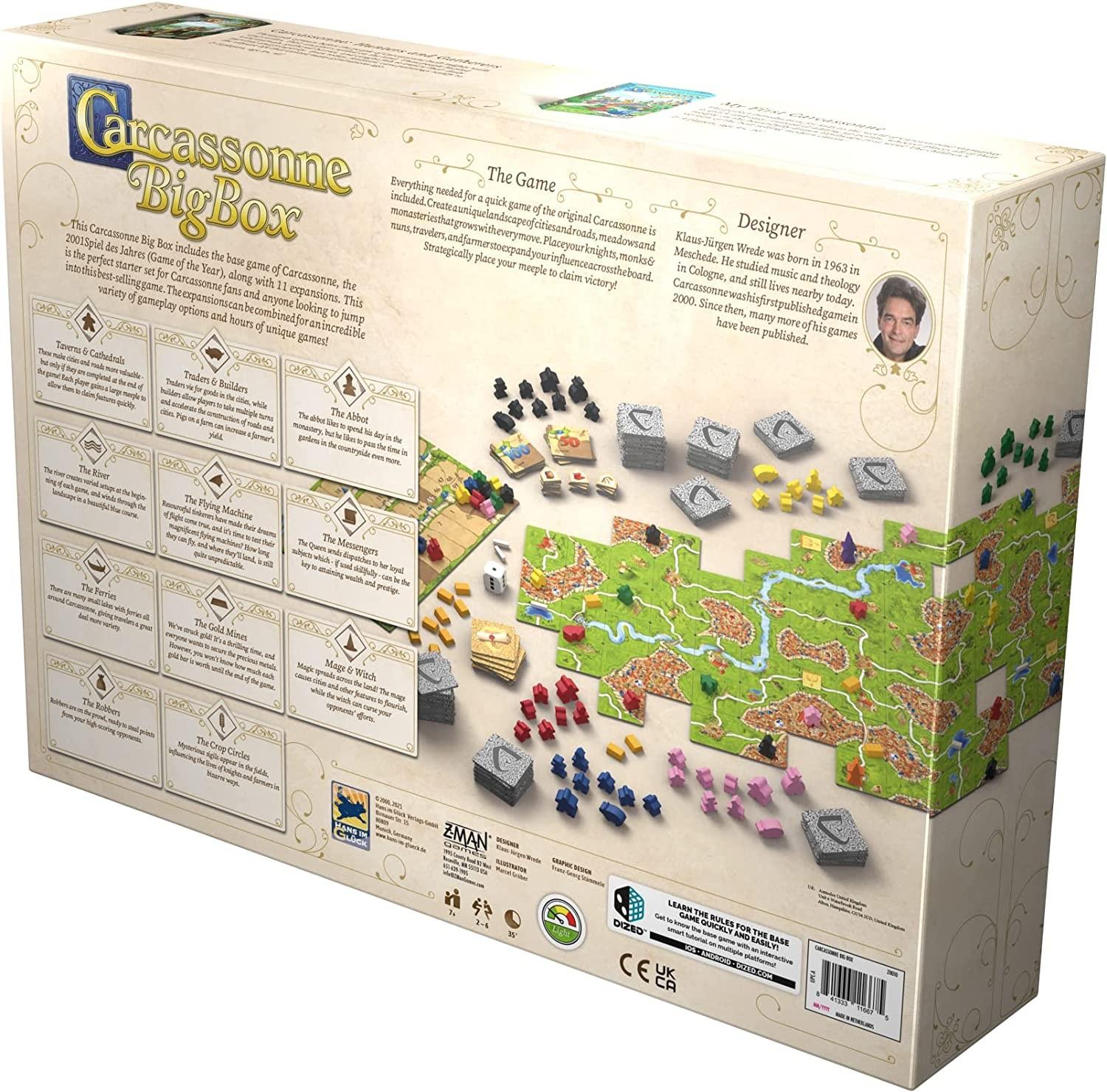 Z Man Games Carcassonne Big Box