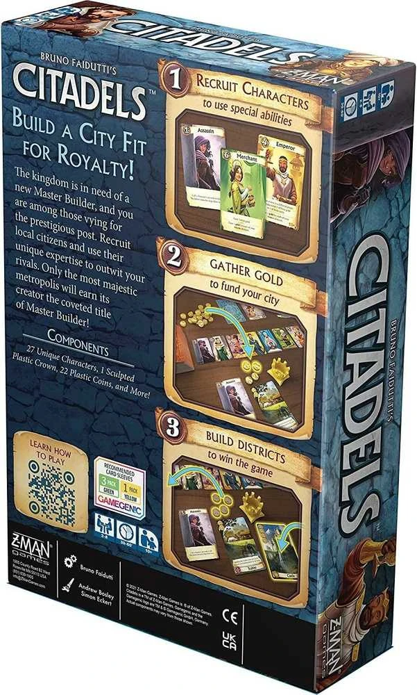 Z Man Games Citadels (Revised)