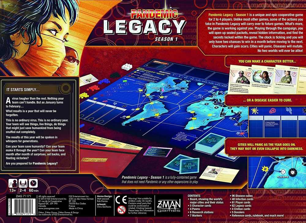 MAN Pandemic Legacy: Season 1