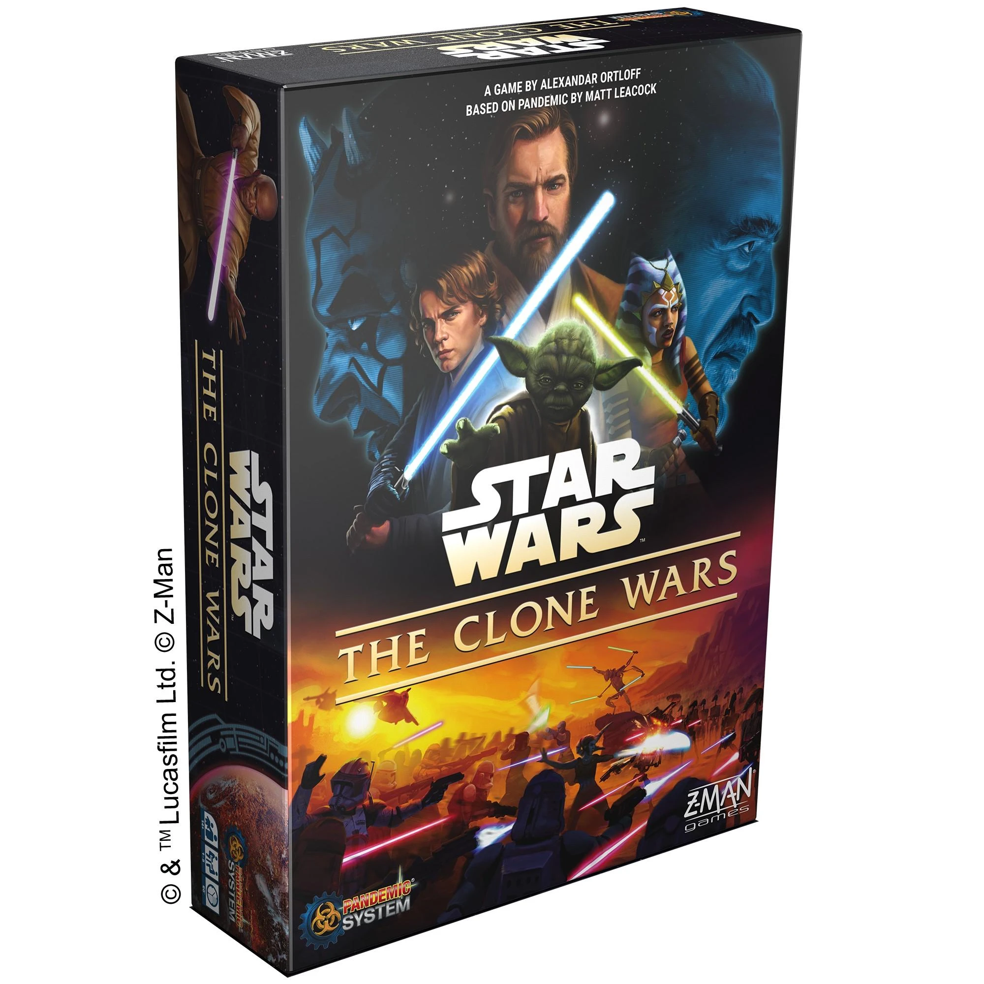 Star Wars Z Man žaidimai Žvaigždžių karai: Klonų karai