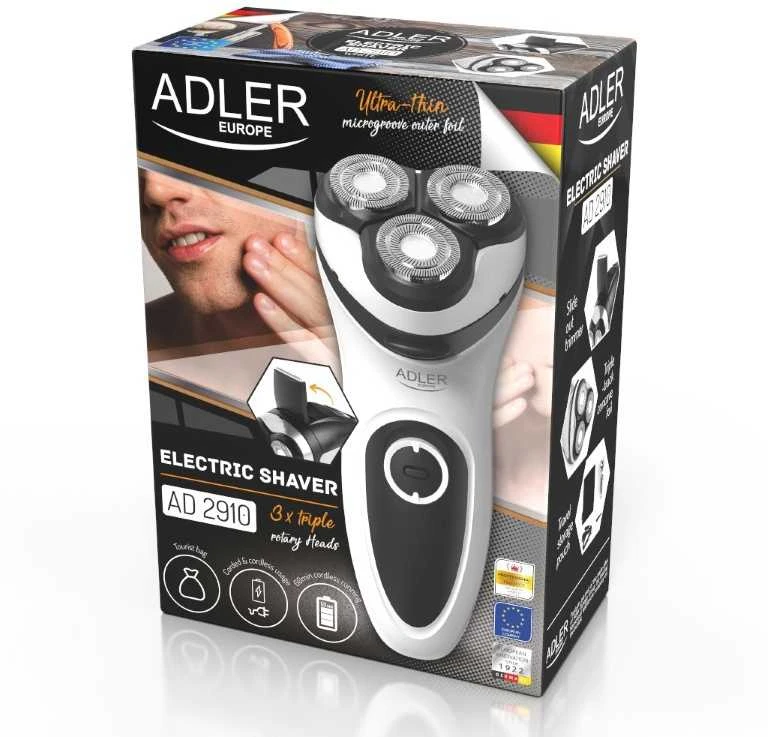 Adler Shaver for men | AD 2910w | Operating time (max) Up to 60 min | Baltas
