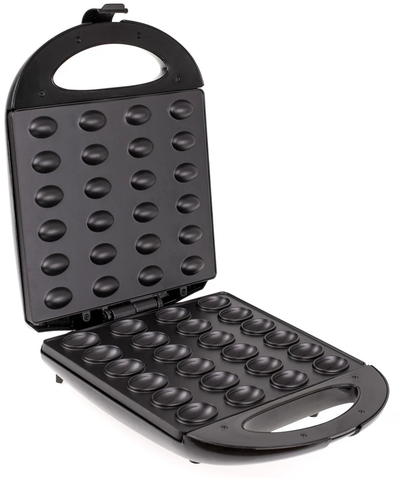 Vaflinė Mesko | Nut maker | MS 3041 | 1600 W | Number of pastry 24 | Nuts | Juodas