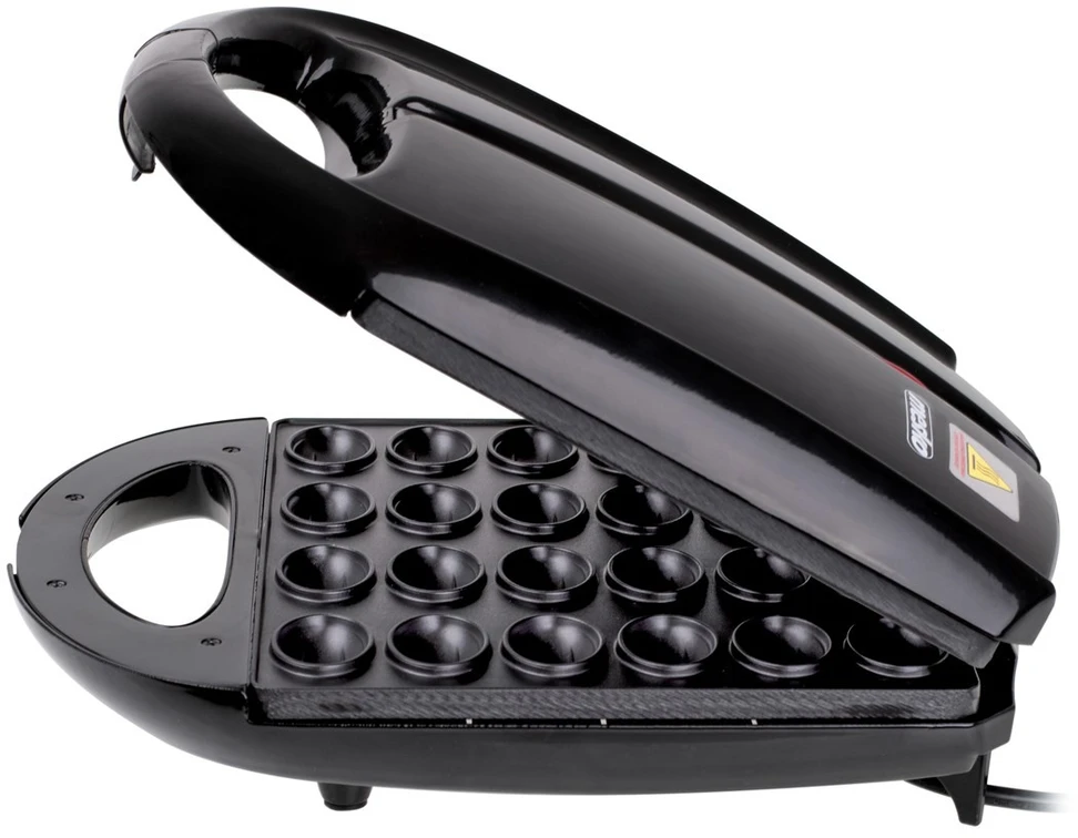 Vaflinė Mesko | Nut maker | MS 3041 | 1600 W | Number of pastry 24 | Nuts | Juodas