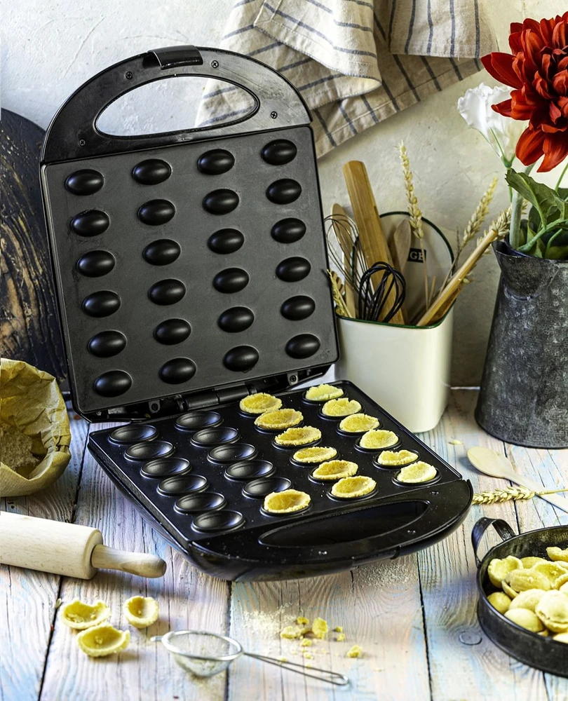 Vaflinė Mesko | Nut maker | MS 3041 | 1600 W | Number of pastry 24 | Nuts | Juodas