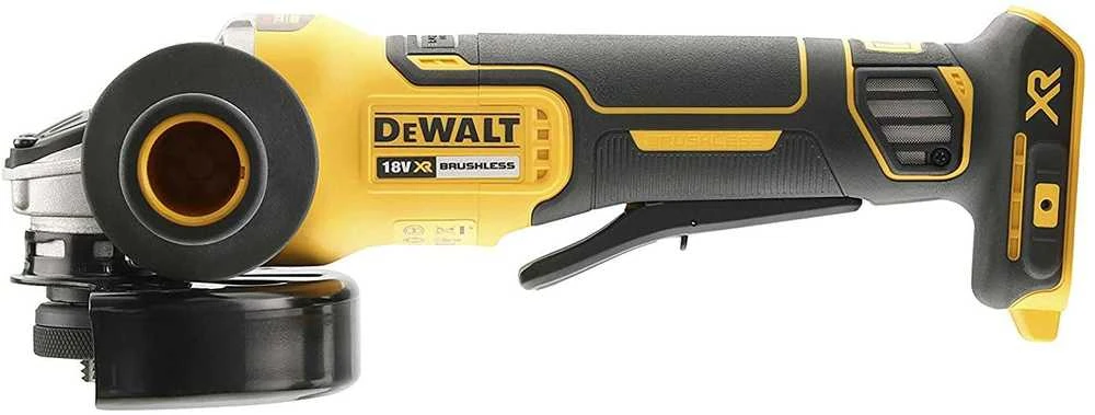 Kampinis šlifuoklis DeWalt DCG406NT-XJ (125 mm) (be akumuliatoriaus ir kroviklio)