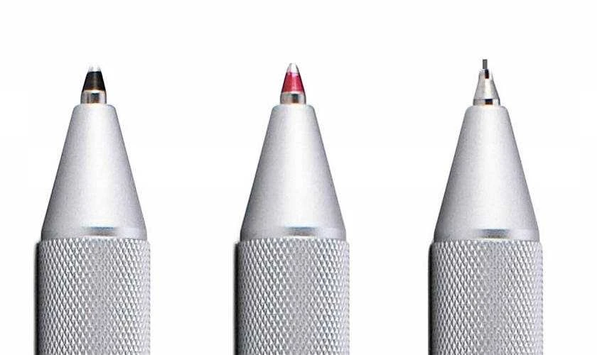 3 in 1 Rotring MULTIPEN rašiklis ir pieštukas 600 sidabrinės spalvos - 2164109