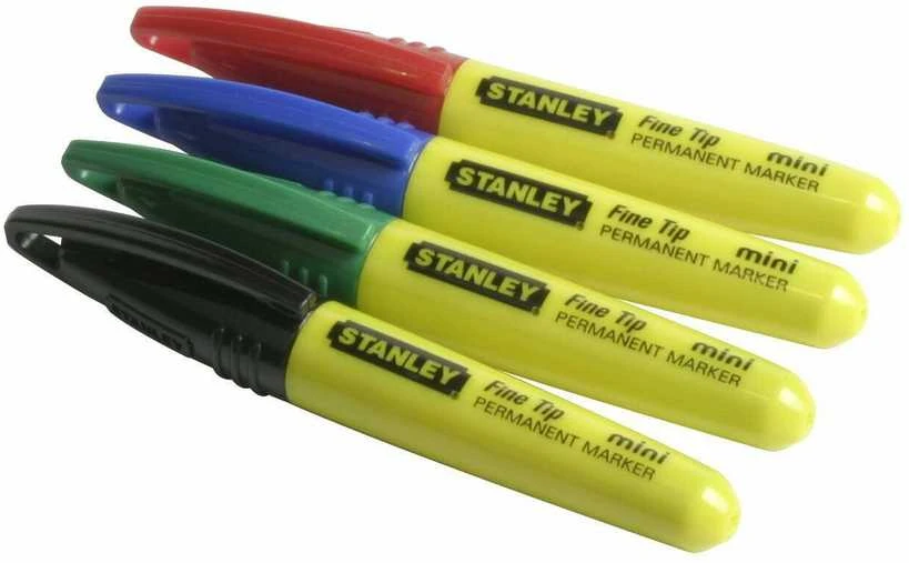 STANLEY MARKER FINE TIP MINI 4vnt. KOLOROWE