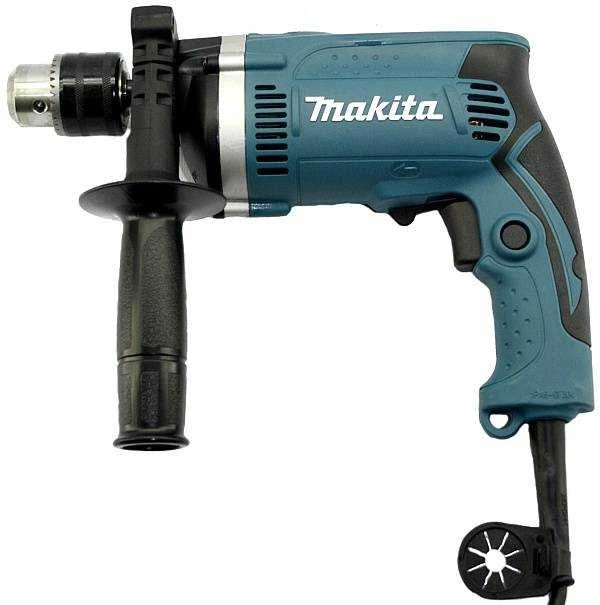 Makita smūginis gręžtuvas HP1630K 710W lagaminas