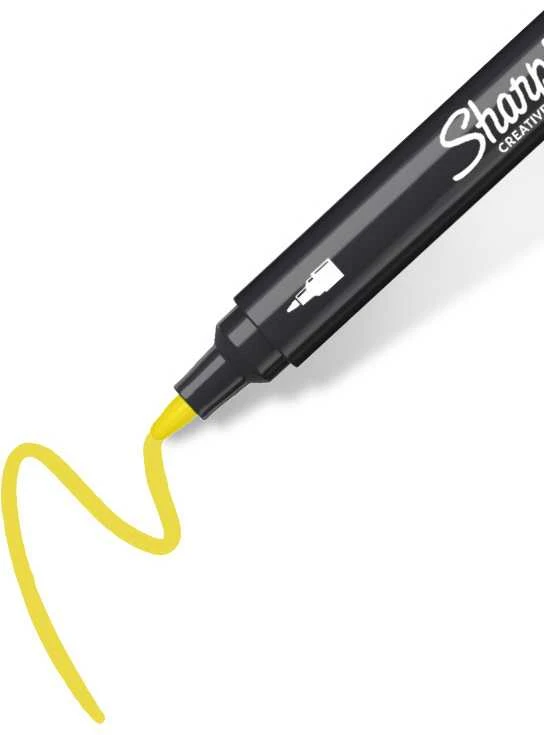 Akrilinis žymeklis Sharpie geltonas (geltonas), 1 vnt. - 2218063