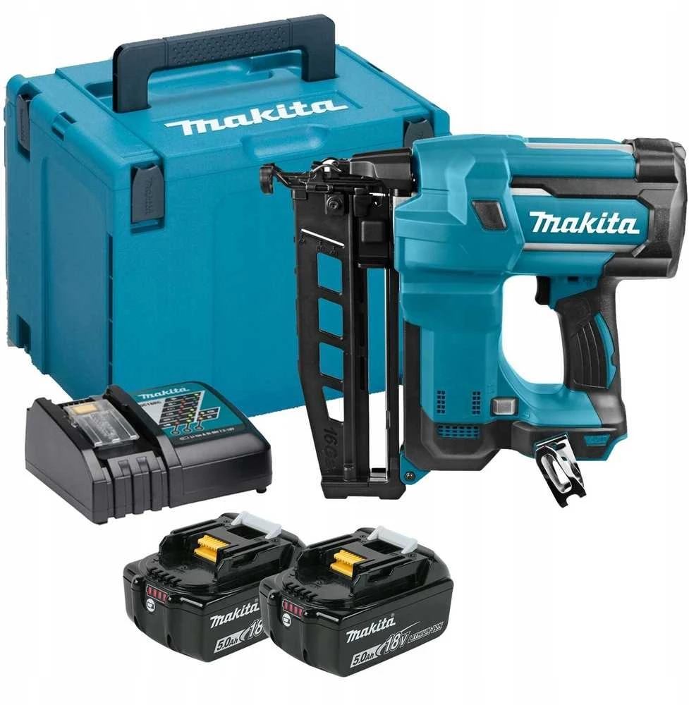 Akumuliatorinis viniakalis Makita DBN600RTJ; 18 V; 2x5,0 Ah akum.