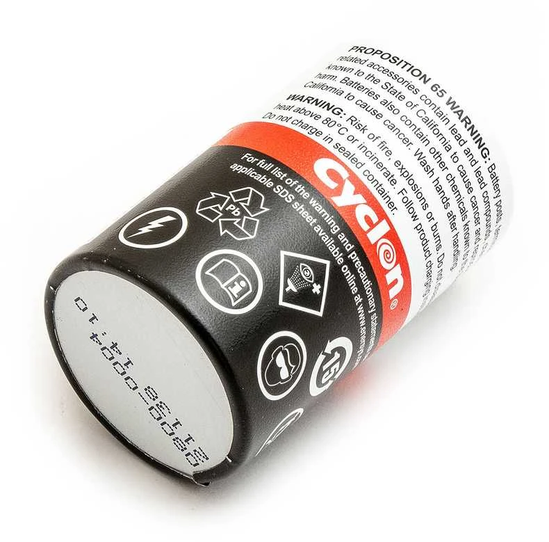 Akumuliatorius 0800-0004 Enersys Hawker Cyclon Cell X 2V 5,0Ah nereikalaujantis priežiūros