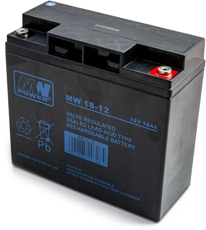 Mpl Power Elektro AKUMULIATORIUS 12V/18AH-MW