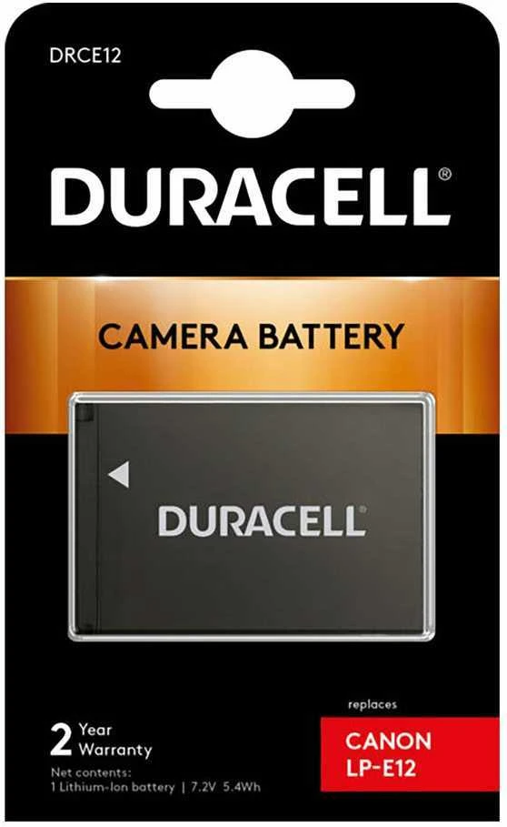 Duracell DRCE12 kameros / vaizdo kameros su vaizdo magnetofonu baterija Ličio-jonų (Li-Ion) 750 mAh
