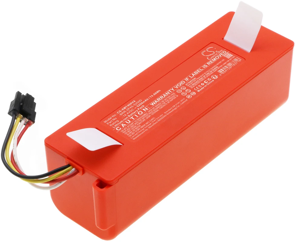 Akumuliatorius Cameron Sino Technology Baterija siurbliui Roborock BRR-2P4S-5200D 14,4 V / 5200 mAh