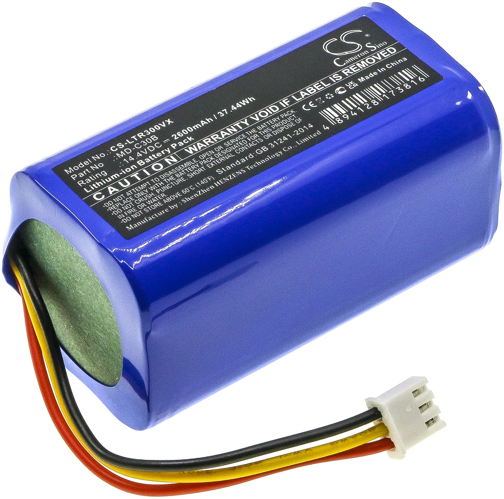 Cameron Sino Technology Baterija Liectroux MD-C30B 14.4V / 2600mAh / Li-Ion