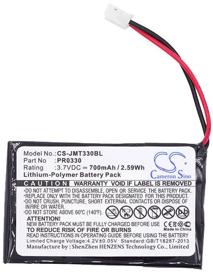 Akumuliatorius Cameron Sino Technology Baterija JAY PR0330 3.7V 700mAh Li-Polymer krano valdymui RSEP40 RSEP41
