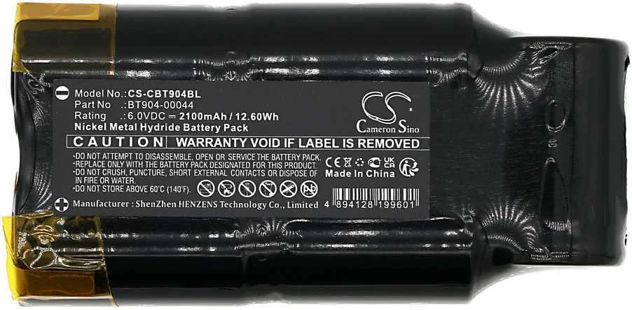 Cameron Sino Technology Akumuliatorius, skirtas Cattron Theimeg BT904-00044 6V 2100mAh NiMh, skirtas Cattron Theimeg TH-20DS-S/E, TH-GA, TH-GA/NC-10
