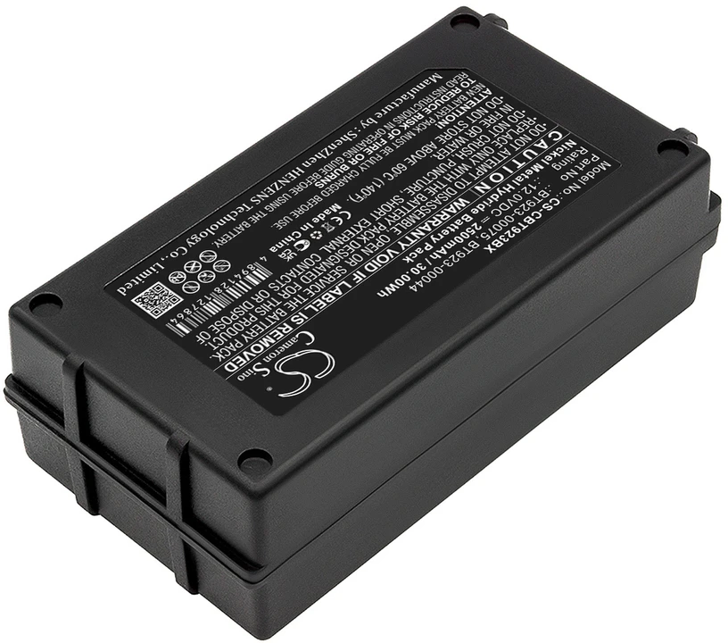 Akumuliatorius Cameron Sino Technology Cattron Theimeg baterija 923-00075 12V 2500mAh NiMh, skirta Cattron Theimeg Easy Mini TH-EC 30