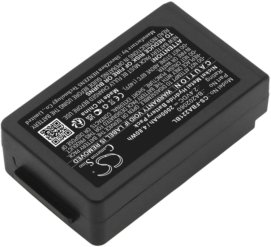 Akumuliatorius Cameron Sino Technology HBC Radiomatic baterija BA202060 2,4 V 2000 mAh NiMh, skirta Patrol S Radiomatic RV keltuvo valdymo įrenginiui