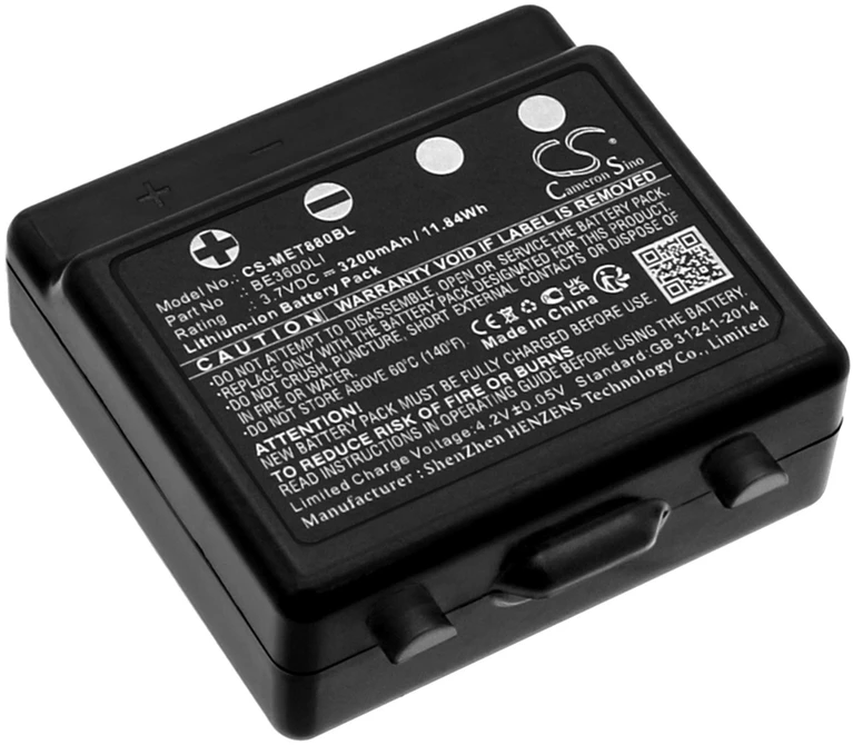 Akumuliatorius Cameron Sino Technology IMET baterija AS106 BE3600Li 3.7V 3200mAh Li-Ion, skirta M880 KRON THOR2 ZED ZEUS2