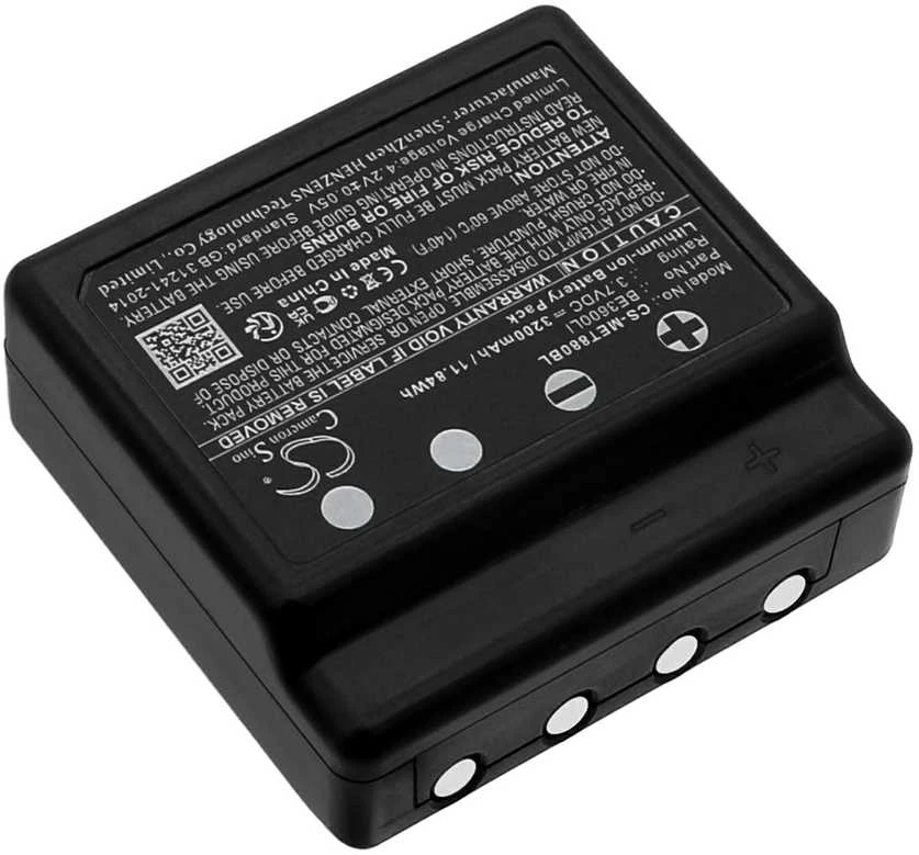 Akumuliatorius Cameron Sino Technology IMET baterija AS106 BE3600Li 3.7V 3200mAh Li-Ion, skirta M880 KRON THOR2 ZED ZEUS2