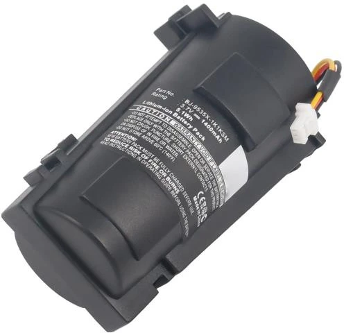 Akumuliatorius Cameron Sino Technology Metrologic 00-06260A, 46-46870, 95359535BT 3,7 V, 1400 mAh ličio jonų atsarginė baterija, skirta „Dolphin 9535“, „VoyagerBT MS9535“ ir „MS9535BT“