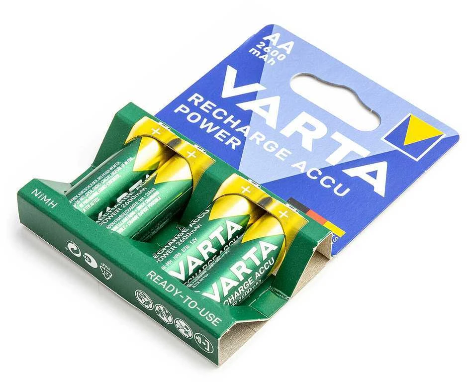 Įkraunami Elementai Varta AA R6 2600 mAh 5716 4 vnt. 