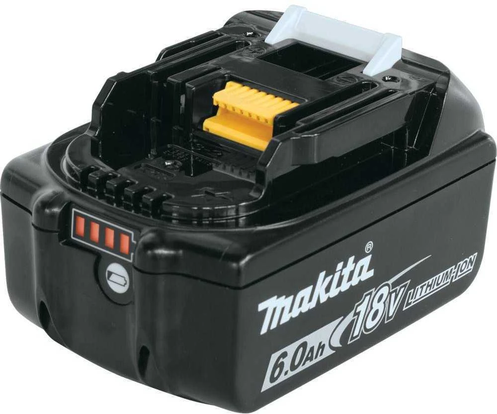 Makita Akumuliatorius BL1860B 18 V, 6.0 Ah; slide tipo Li-ion