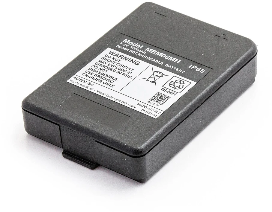 Akumuliatorius Originali AUTEC baterija R0BATT00E0014, MBM06MH 7,2V 750mAh, skirta E6 KTC, E16 Sirio 42, Modular MJ/MJ DF/MJ04/MK, Plus MK
