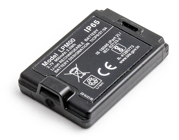 Akumuliatorius Originali AUTEC LPM00 ličio jonų baterija R0BATT00E13A0 3,7 V 680 mAh, skirta Autec Air A8