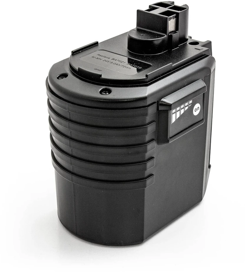 Akumuliatorius Powersmart Bosch atsarginė baterija 2607335082, 2607335097, 2607335098 24 V 3,0 Ah NiMH, skirta GBH24VFR, GBH24VRE, GBH24VSR, 0611260, 53911225VSR, 11225VSRH elektriniams įrankiams