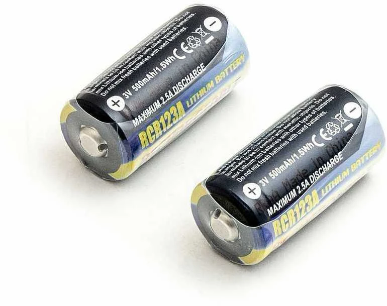 Akumuliatorius Powersmart Įkraunamas CR123A, DL123A 2vnt. + įkroviklis