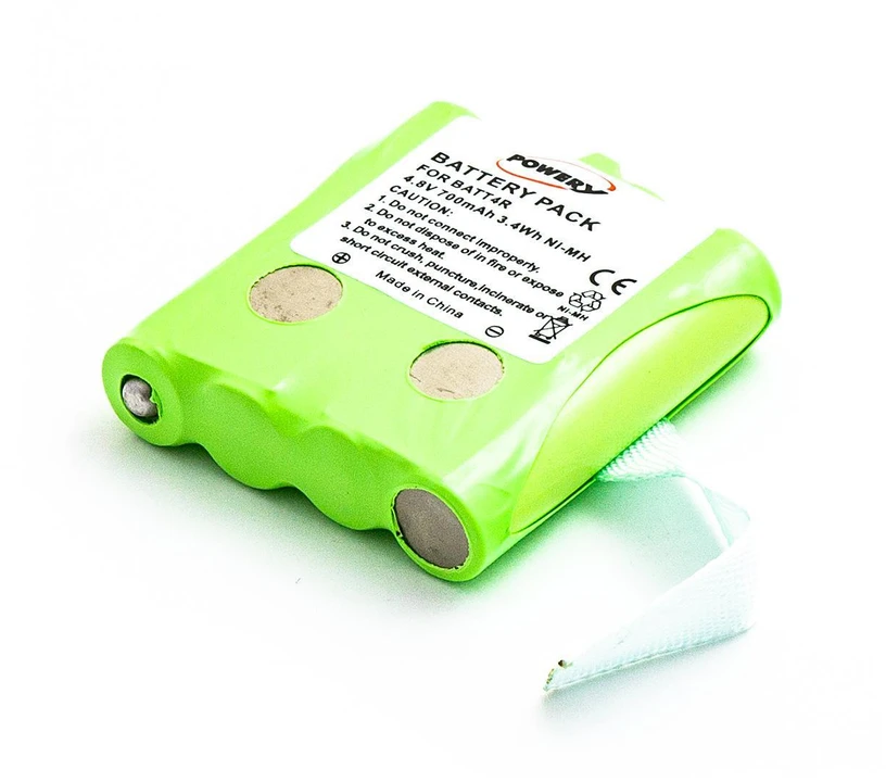 Akumuliatorius Powery MOTOROLA baterija IXNN4002A, IXNN4002B 4.8V 700mAh NiMh, skirta TLKR T40/T41/T50/T60/T61/T80/T80 Extreme/T81 Hunter, XTB446, XTR446
